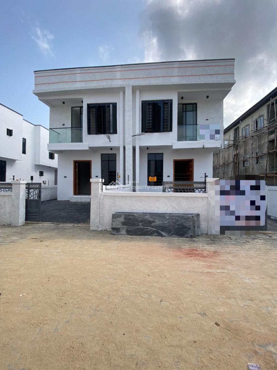 4 Bedroom Semi Detached Duplex with Bq, Ikota Gra, Ikota, Lekki, Lagos, Semi-detached Duplex for Sale