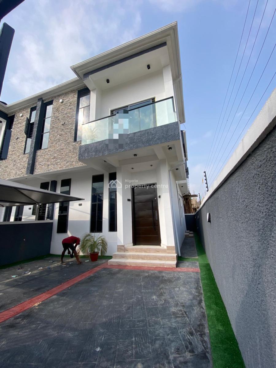 4 Bedroom Semi Detached Duplex with Bq, Ikota Gra, Lekki, Lagos, Semi-detached Duplex for Rent