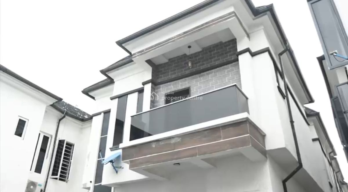 Fully Serviced & Newly Built 4 Bedrooms Fully Detached Duplex with a R, Royal Pine Estate Orchid Road, Lekki, Lagos, Detached Duplex for Sale
