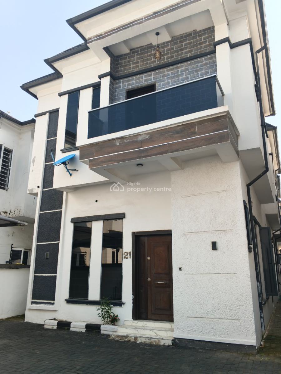 Fully Serviced & Newly Built 4 Bedrooms Fully Detached Duplex with a R, Royal Pine Estate Orchid Road, Lekki, Lagos, Detached Duplex for Sale