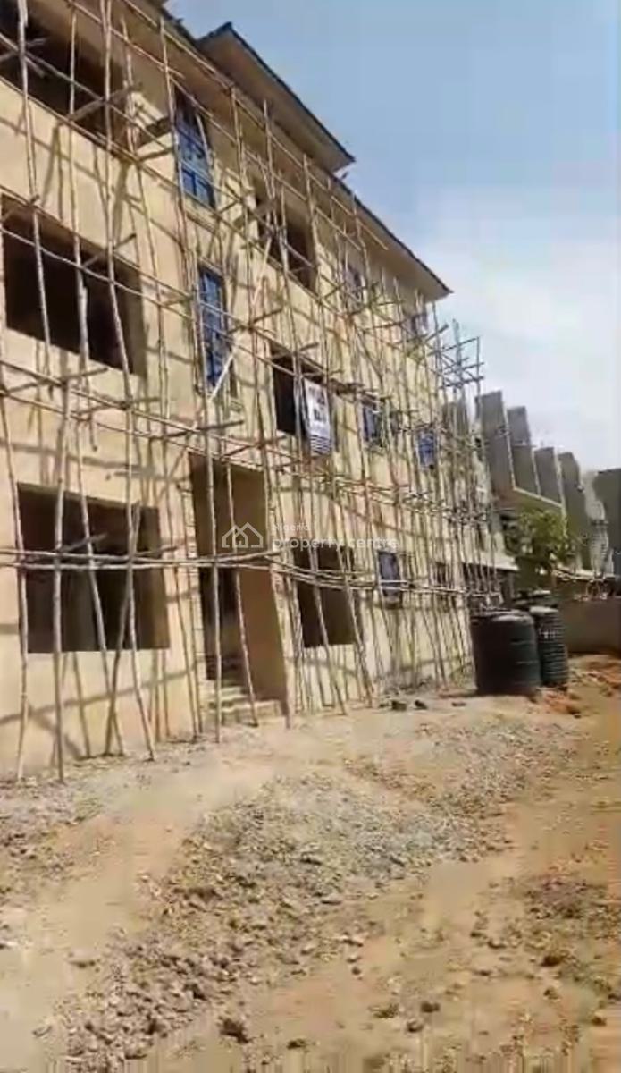 Units of 3-bedroom Flats with a Room Bq, Jahi, Abuja, Block of Flats for Sale