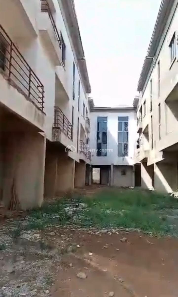 4 Bedroom Terrace Duplex with 1 Bedroom Bq, Games Village, Behind Brekete Family, Gudu, Abuja, Terraced Duplex for Sale