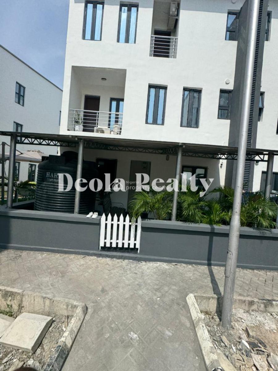 a Luxury Fully Serviced 4 Bedroom Terrace Duplex with Pool & Gym, Platinum Way, Ikate, Lekki, Lagos, Terraced Duplex for Rent