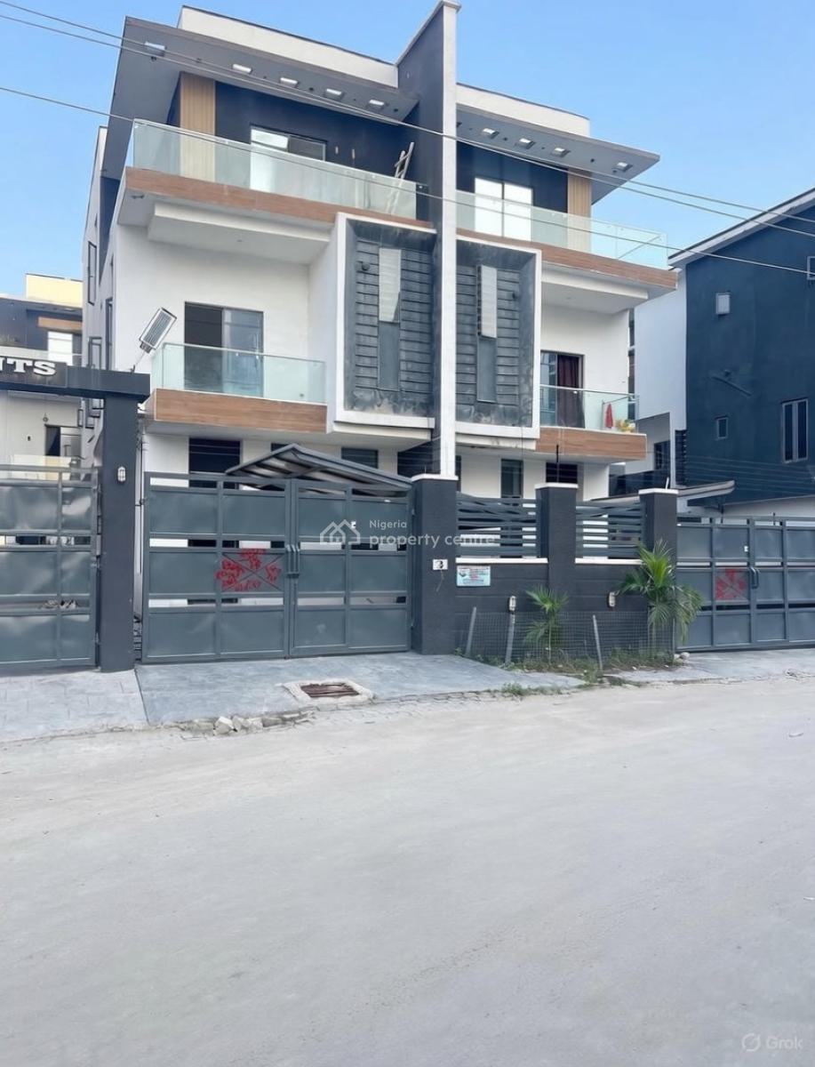 4 Bedroom Semi Detached Duplex, Ikate, Lekki, Lagos, Semi-detached Duplex for Rent