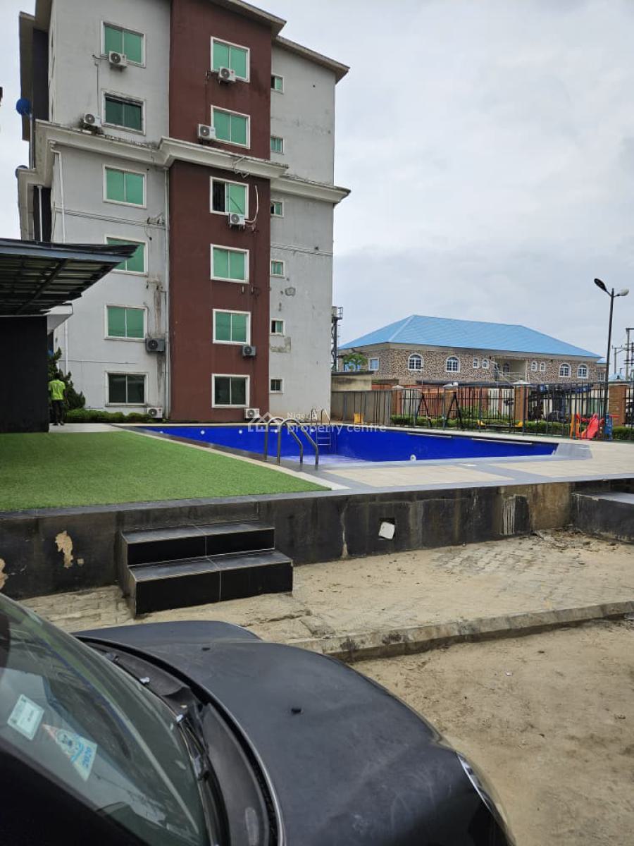Fully Serviced Luxury 3bedrooms Flat Upstairs with Bq ,pool & Gym, Lekki Garden Estate Horizon 1 Estate Kusenla Road, Ikate, Lekki, Lagos, Flat / Apartment for Rent