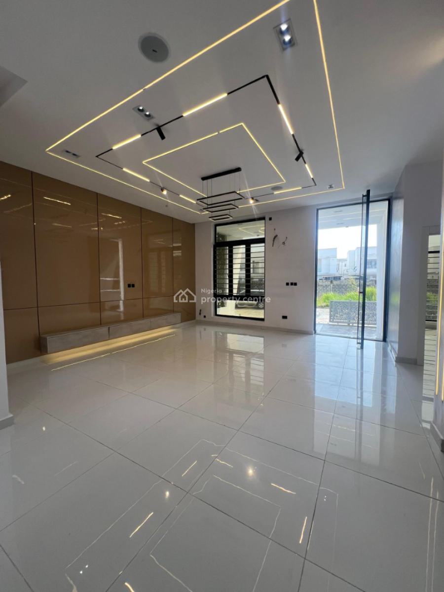 Luxury 5 Bedroom Detached Duplex with Bq and Pool, Chevron, Lekki, Lagos, Detached Duplex for Sale