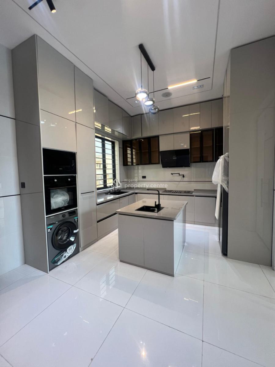 Luxury 5 Bedroom Detached Duplex with Bq and Pool, Chevron, Lekki, Lagos, Detached Duplex for Sale