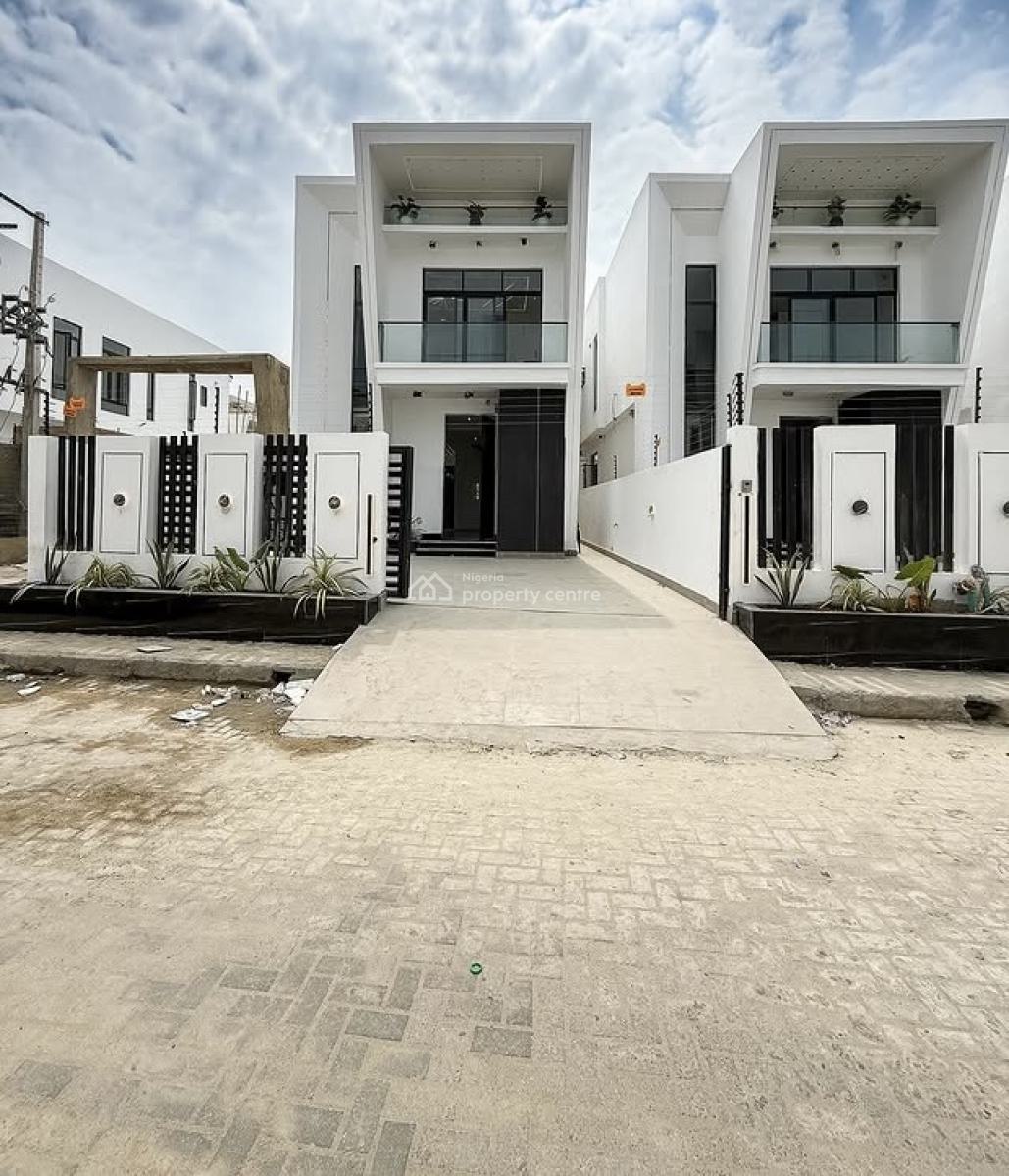 Contemporary 4 Bedroom Detached Duplex with Bq, Orchid, Lekki, Lagos, Detached Duplex for Sale