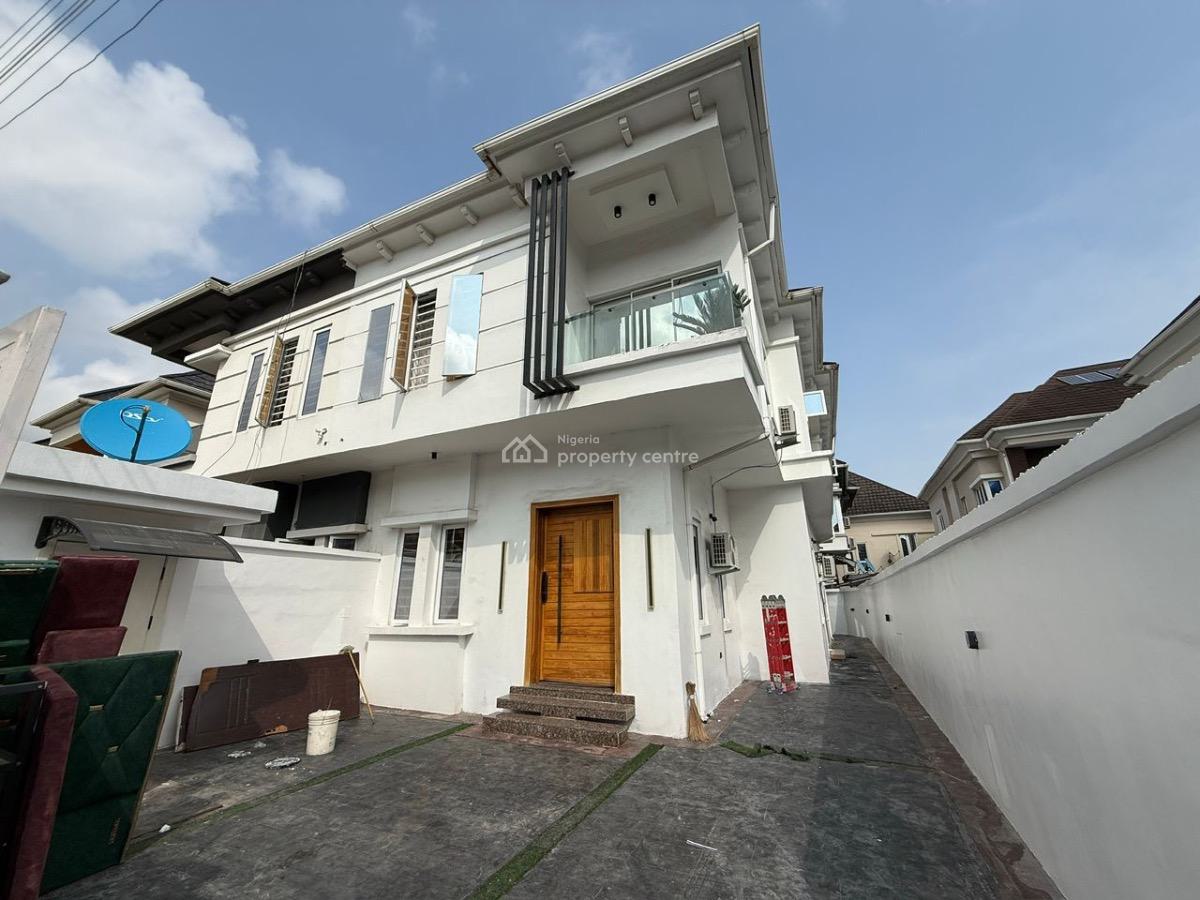 Beautiful 4bedroom Semi Detached with Bq, Idado Estate, Idado, Lekki, Lagos, Semi-detached Duplex for Sale