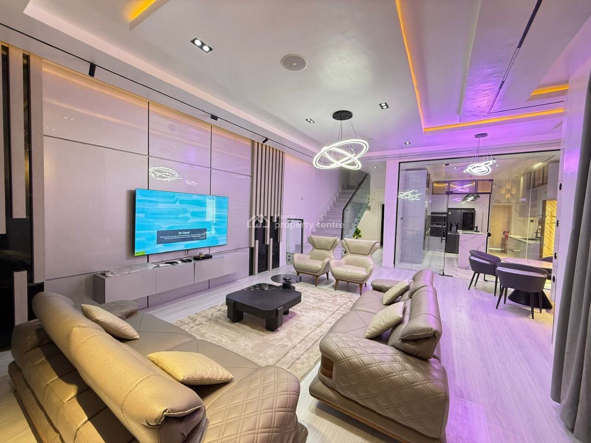 Beautiful 4bedroom Semi Detached with Bq, Idado Estate, Idado, Lekki, Lagos, Semi-detached Duplex for Sale