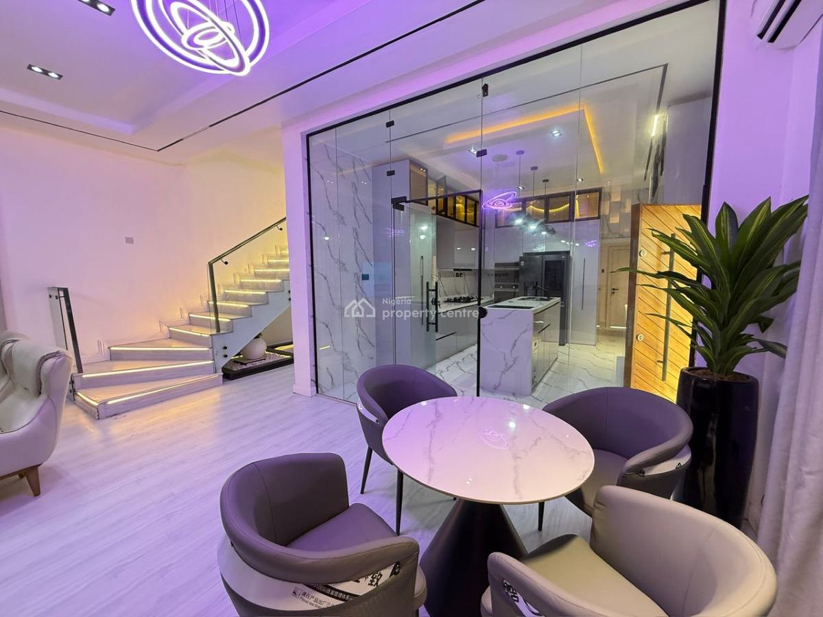 Beautiful 4bedroom Semi Detached with Bq, Idado Estate, Idado, Lekki, Lagos, Semi-detached Duplex for Sale