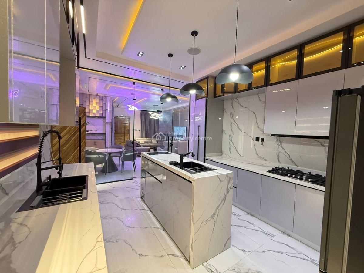 Beautiful 4bedroom Semi Detached with Bq, Idado Estate, Idado, Lekki, Lagos, Semi-detached Duplex for Sale