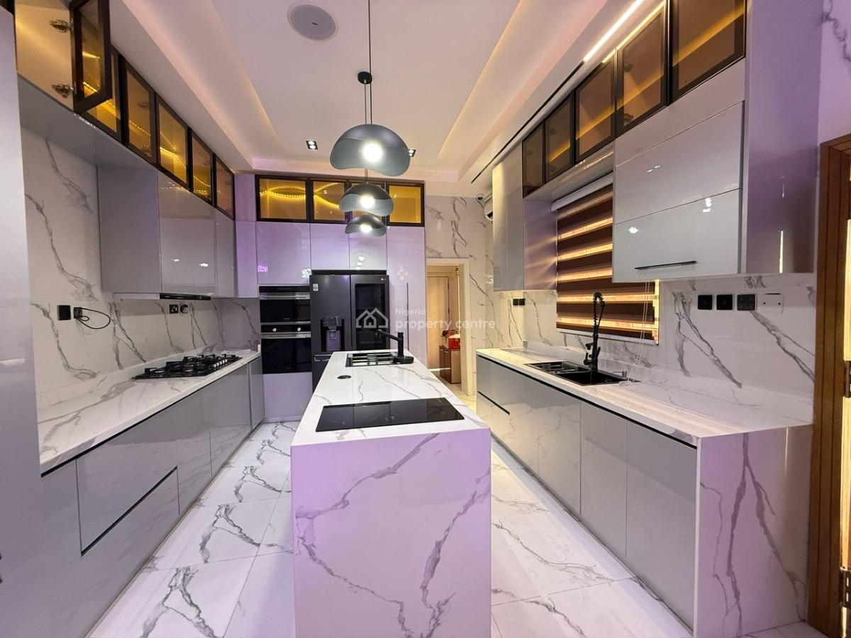 Beautiful 4bedroom Semi Detached with Bq, Idado Estate, Idado, Lekki, Lagos, Semi-detached Duplex for Sale