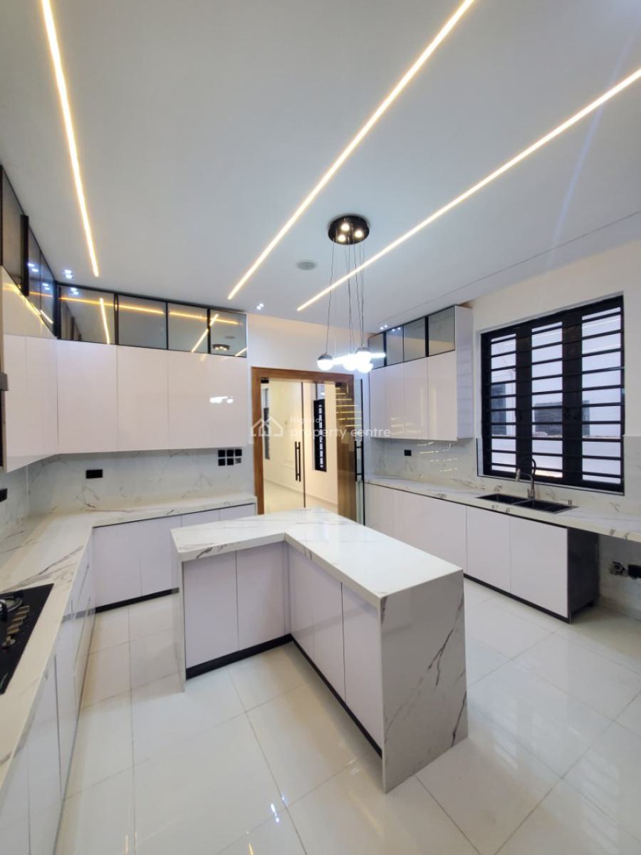 a Stylish 5 Bedroom Fully Detached Duplex - Bq (can Take 4 Cars), Lekki, Lagos, House for Sale