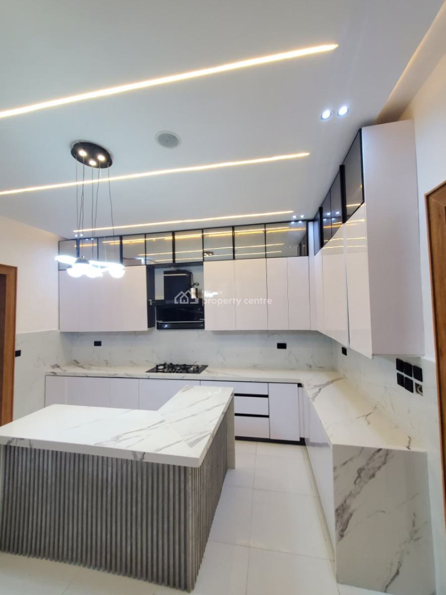 a Stylish 5 Bedroom Fully Detached Duplex - Bq (can Take 4 Cars), Lekki, Lagos, House for Sale