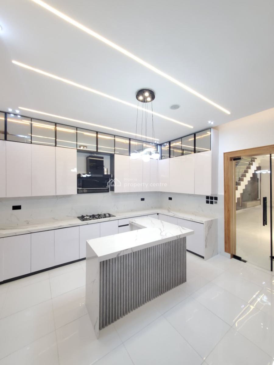 a Stylish 5 Bedroom Fully Detached Duplex - Bq (can Take 4 Cars), Lekki, Lagos, House for Sale