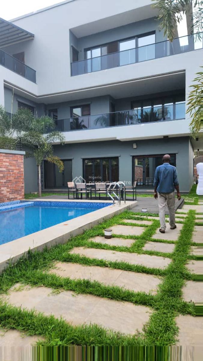 10 Bedroom Detached Smart Home with Cinema, Swimming Pool, Gym House,, Ikeja Gra, Ikeja, Lagos, Detached Duplex for Sale