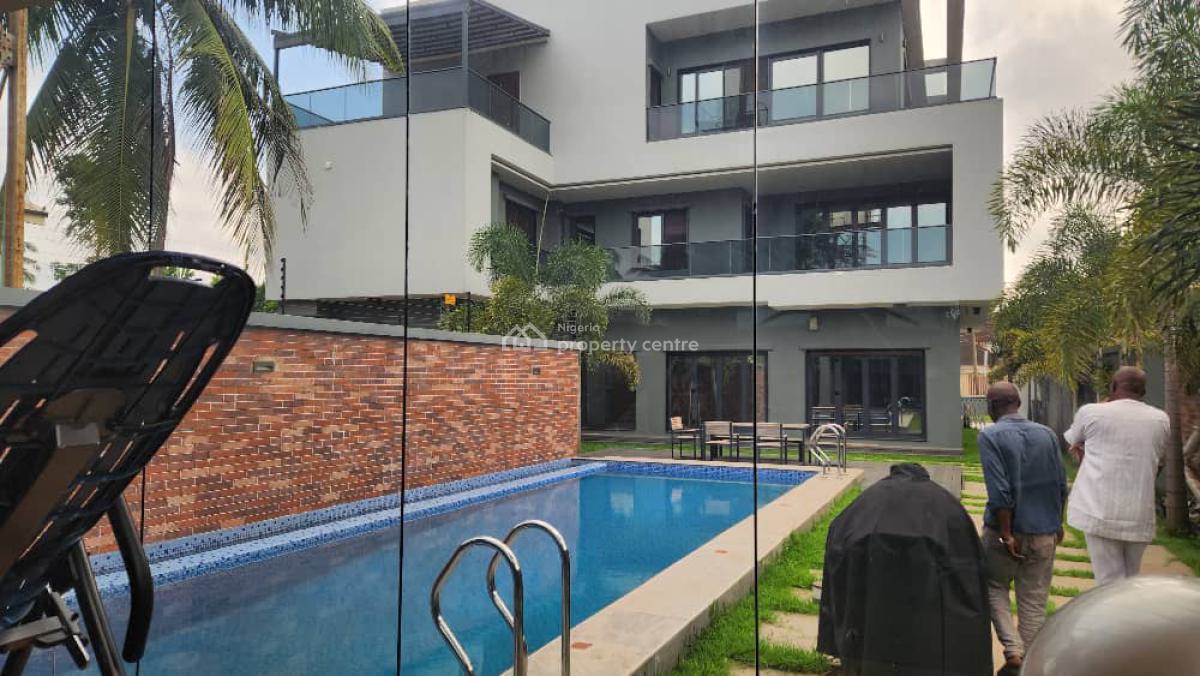 10 Bedroom Detached Smart Home with Cinema, Swimming Pool, Gym House,, Ikeja Gra, Ikeja, Lagos, Detached Duplex for Sale