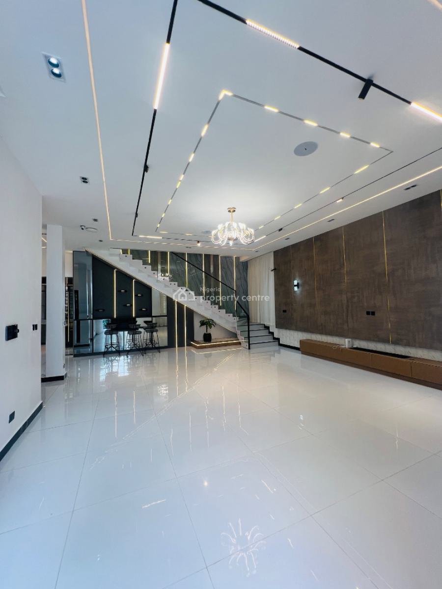 Palatial 5 Bedroom Fully Detached Duplex with Swimming Pool, Conservation Way Chevron Lekki, Lekki Phase 2, Lekki, Lagos, Detached Duplex for Sale