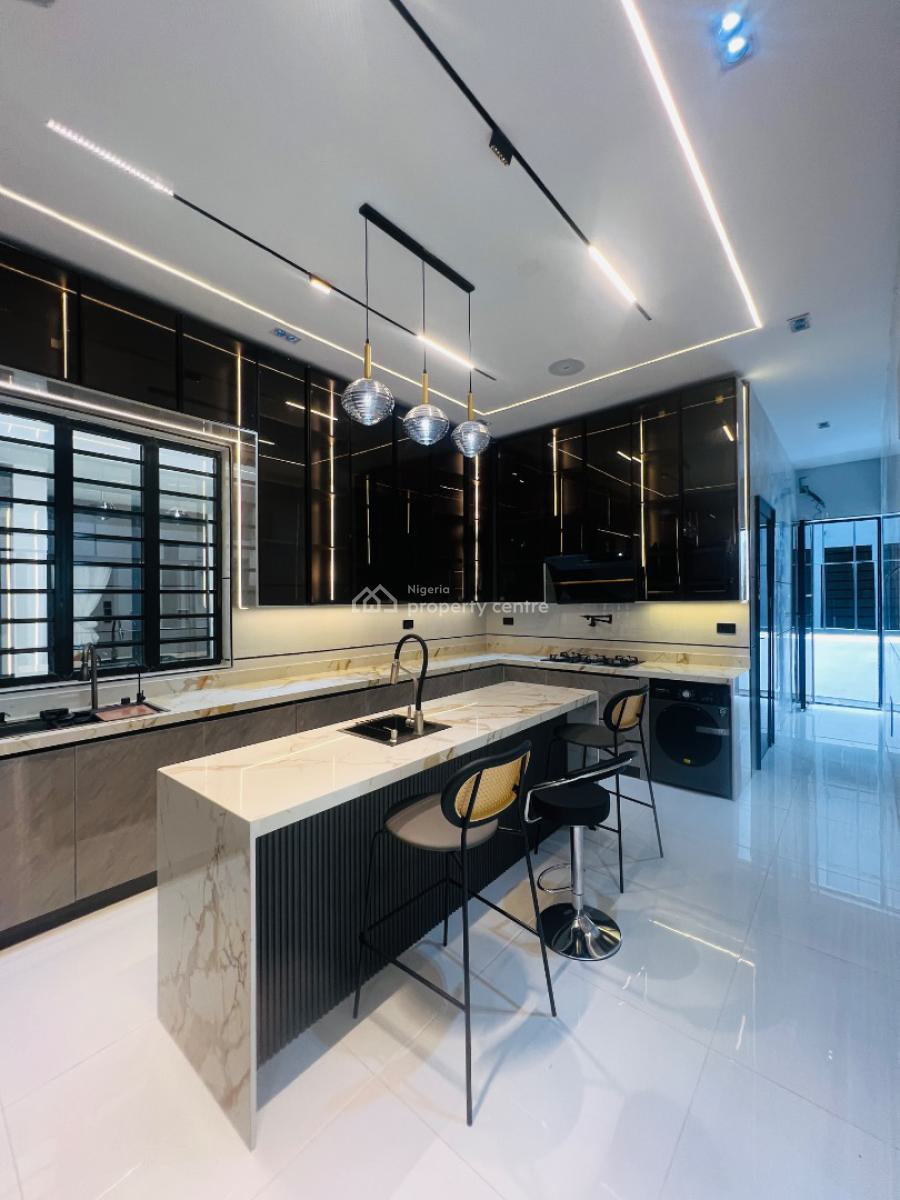 Palatial 5 Bedroom Fully Detached Duplex with Swimming Pool, Conservation Way Chevron Lekki, Lekki Phase 2, Lekki, Lagos, Detached Duplex for Sale