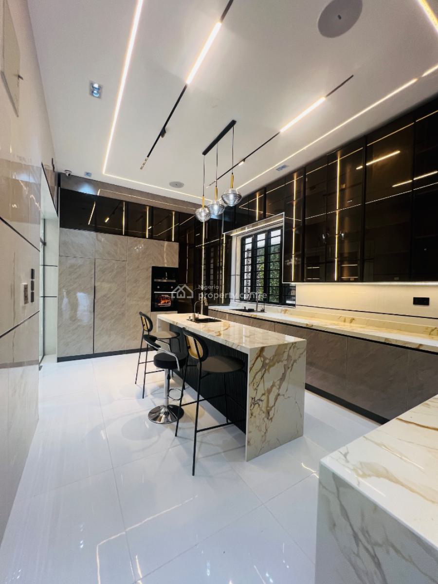 Palatial 5 Bedroom Fully Detached Duplex with Swimming Pool, Conservation Way Chevron Lekki, Lekki Phase 2, Lekki, Lagos, Detached Duplex for Sale