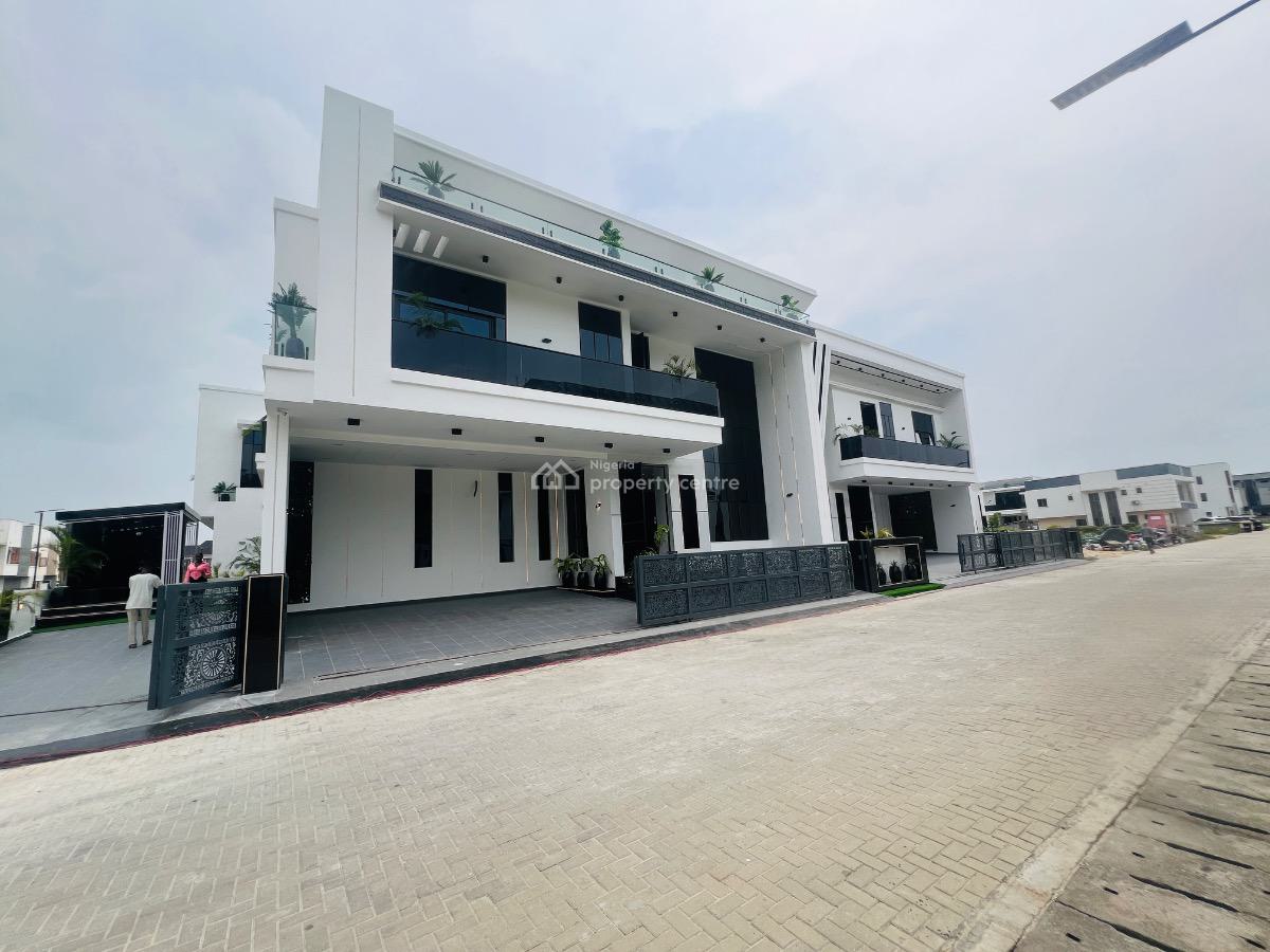 Palatial 5 Bedroom Fully Detached Duplex with Swimming Pool, Conservation Way Chevron Lekki, Lekki Phase 2, Lekki, Lagos, Detached Duplex for Sale