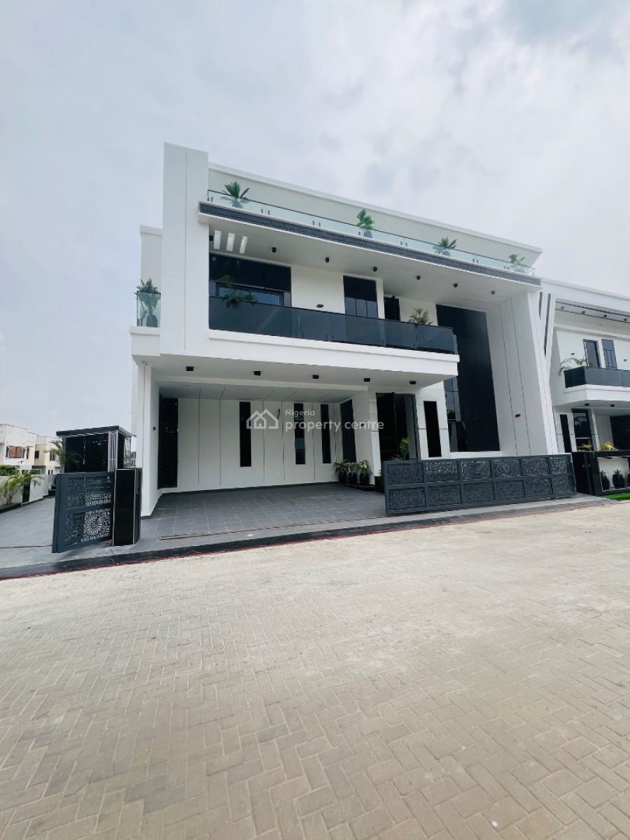 Palatial 5 Bedroom Fully Detached Duplex with Swimming Pool, Conservation Way Chevron Lekki, Lekki Phase 2, Lekki, Lagos, Detached Duplex for Sale