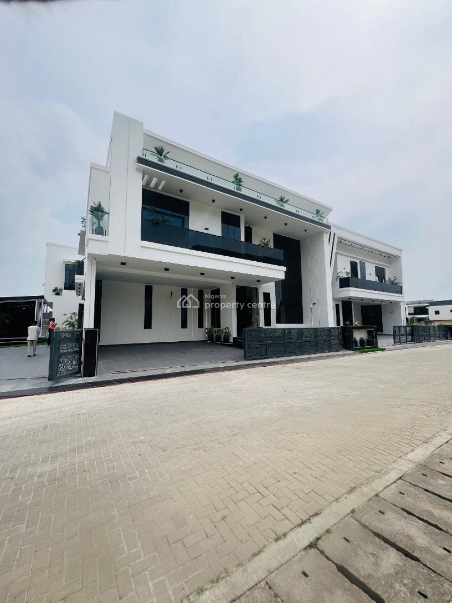 Palatial 5 Bedroom Fully Detached Duplex with Swimming Pool, Conservation Way Chevron Lekki, Lekki Phase 2, Lekki, Lagos, Detached Duplex for Sale