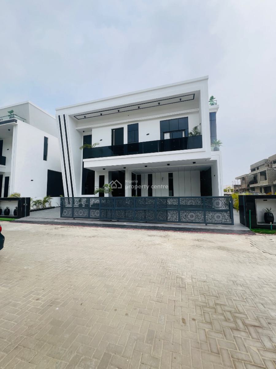 Palatial 5 Bedroom Fully Detached Duplex with Swimming Pool, Conservation Way Chevron Lekki, Lekki Phase 2, Lekki, Lagos, Detached Duplex for Sale