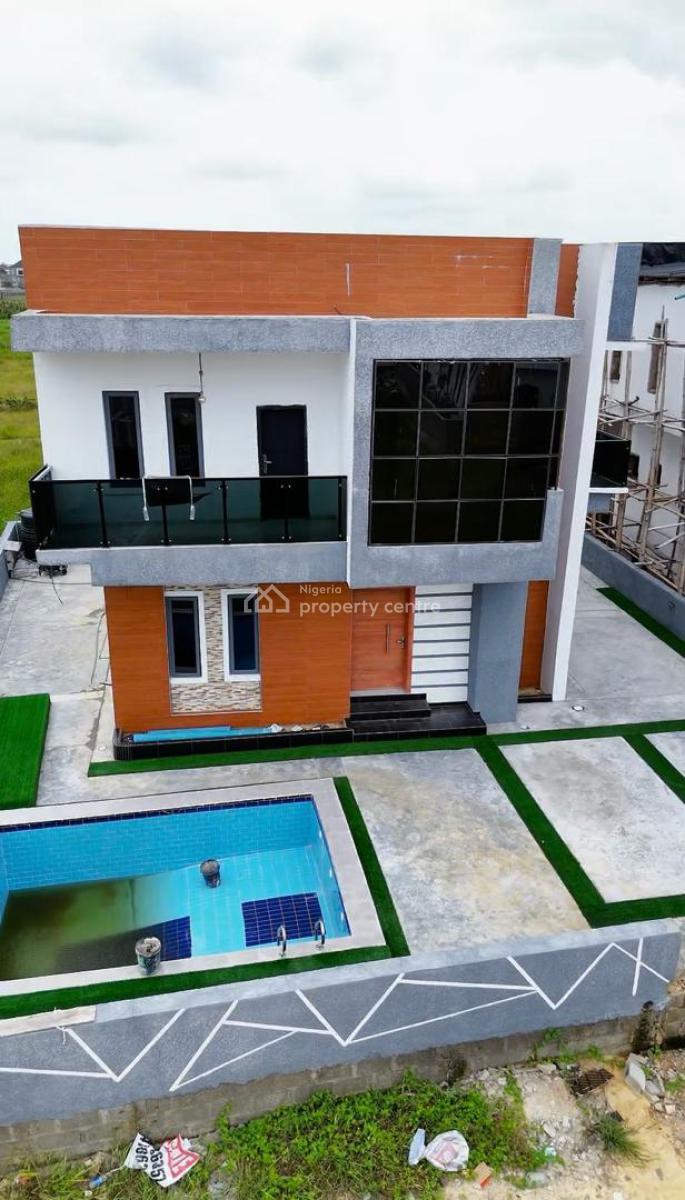 4 Bedroom Detached Duplex with Swimming Pool, Ogombo, Ajah, Lagos, Detached Duplex for Sale