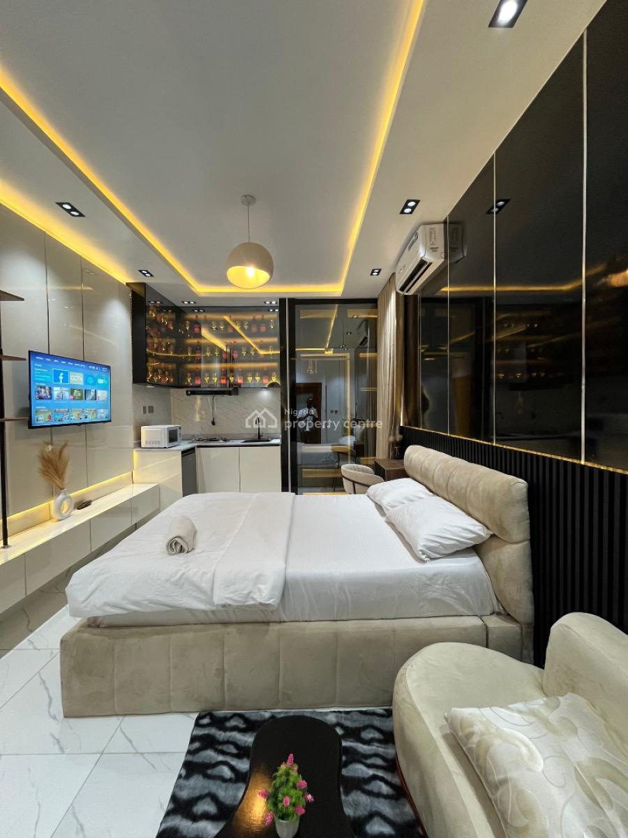 Luxurious Studio Apartment in a Serene Environment, Godson Ilodianya Close, Oniru, Victoria Island (vi), Lagos, Mini Flat (room and Parlour) Short Let