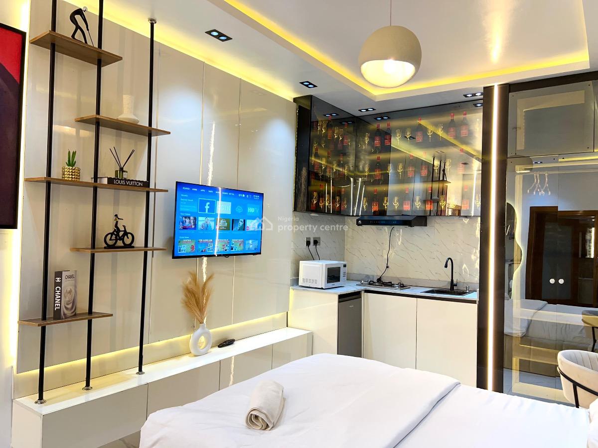Luxurious Studio Apartment in a Serene Environment, Godson Ilodianya Close, Oniru, Victoria Island (vi), Lagos, Mini Flat (room and Parlour) Short Let
