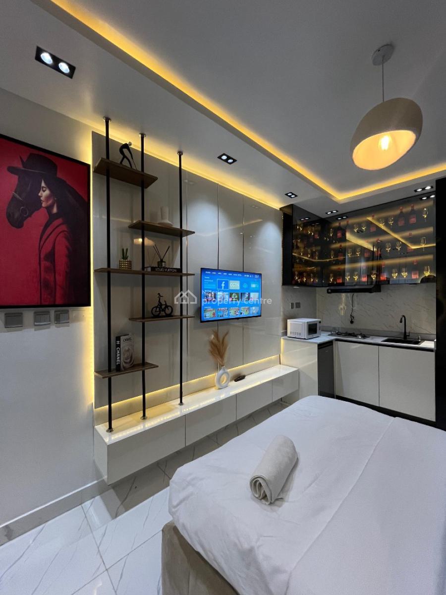 Luxurious Studio Apartment in a Serene Environment, Godson Ilodianya Close, Oniru, Victoria Island (vi), Lagos, Mini Flat (room and Parlour) Short Let