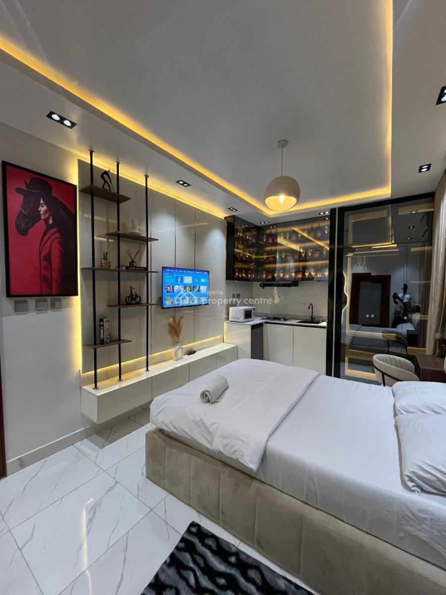 Luxurious Studio Apartment in a Serene Environment, Godson Ilodianya Close, Oniru, Victoria Island (vi), Lagos, Mini Flat (room and Parlour) Short Let
