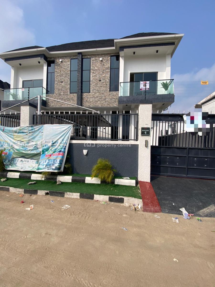 4 Bedroom Semi Detached Duplex with Bq, Gra, Ikota, Lekki, Lagos, Semi-detached Duplex for Rent