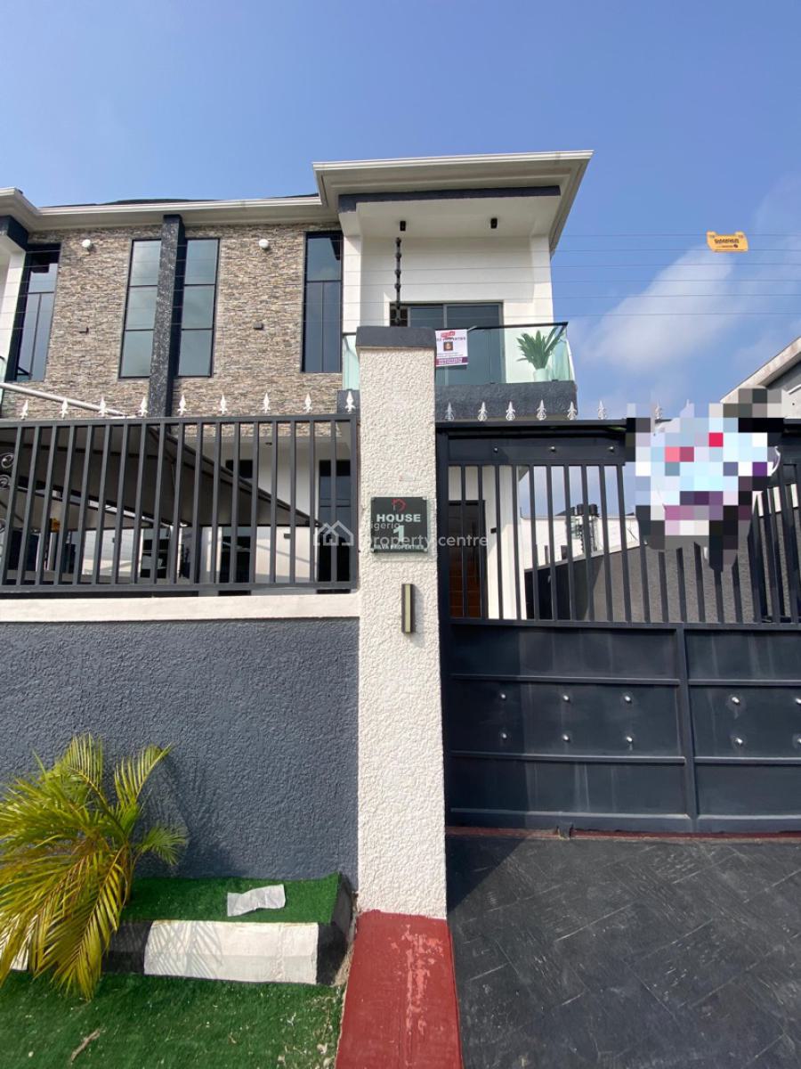 4 Bedroom Semi Detached Duplex with Bq, Gra, Ikota, Lekki, Lagos, Semi-detached Duplex for Rent