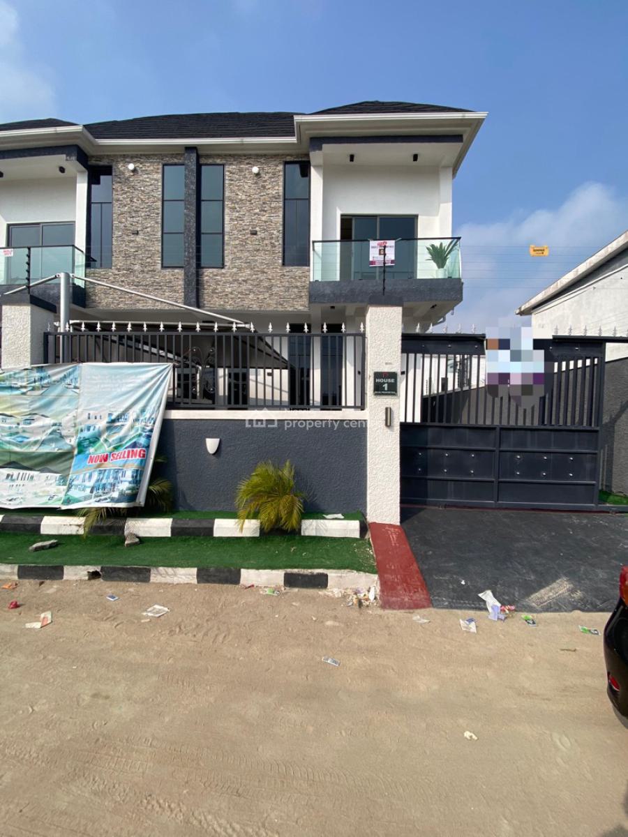 4 Bedroom Semi Detached Duplex with Bq, Gra, Ikota, Lekki, Lagos, Semi-detached Duplex for Rent