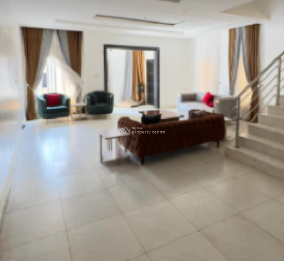 a Well Finished and Spacious 4 Bedroom Terrace Duplex, Games Village, Kaura, Abuja, Terraced Duplex for Sale