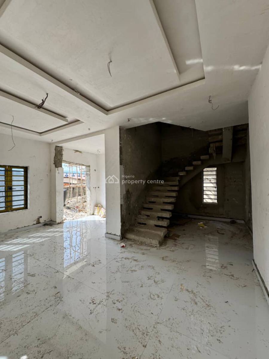 Newly Built 5 Bedrooms Fully Detached Duplex with Bq, Surulere, Lagos, Detached Duplex for Sale