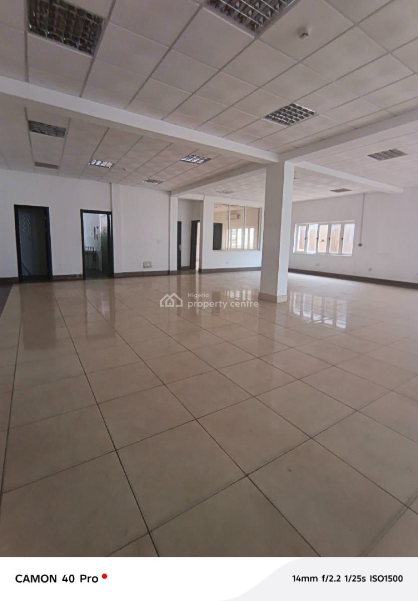 140 Sqm Open Space for Office Use, Facing The Express By Chevron, Lekki, Lagos, Office Space for Rent