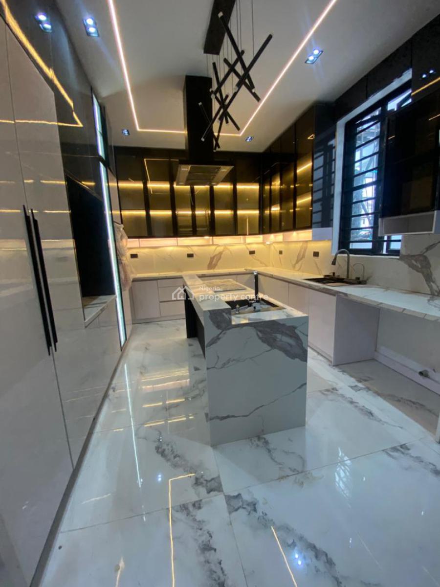 Exquisite 5 Bedroom Detached Duplex with Bq Pool, Lekki Phase 1, Lekki, Lagos, Detached Duplex for Sale