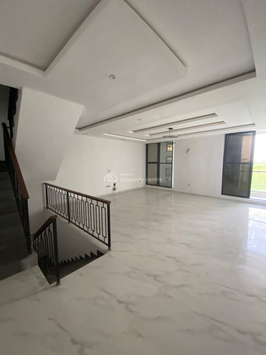 Well Fitted 4 Bed Terrace Duplex with 1bq, Chevron, Lekki, Lagos, Terraced Duplex for Sale