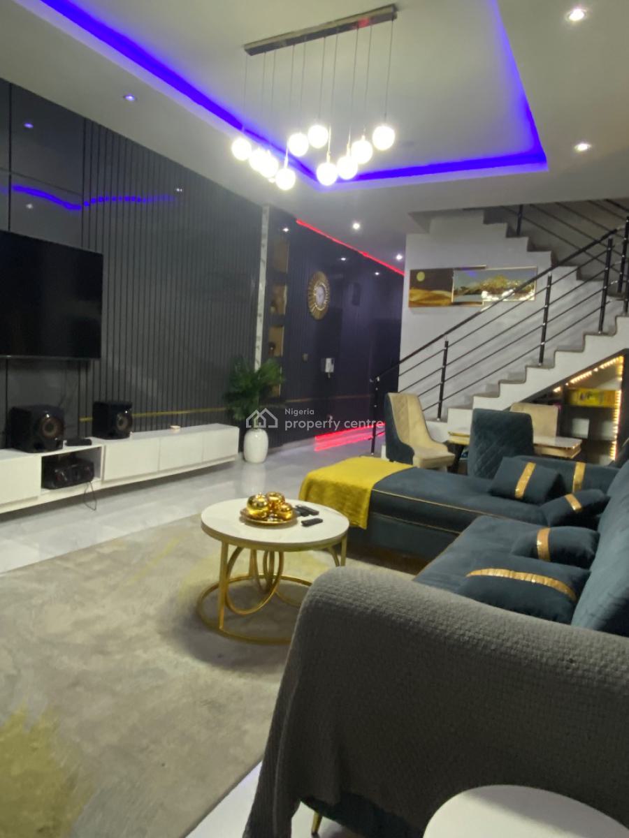 Luxury  Furnished 4 Bedroom Semi Detached Duplex, Chevron Lekki Lagos, Lekki, Lagos, Semi-detached Duplex for Sale
