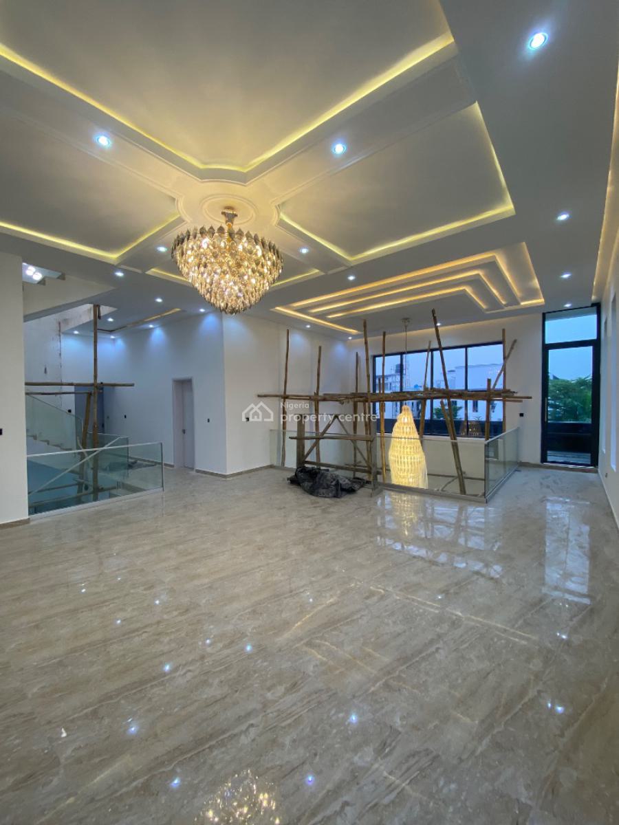 Newly Built 7 Bed Mansion with 2 Rooms Bq, Vintage Park, Ikate, Lekki, Lagos, Detached Duplex for Sale