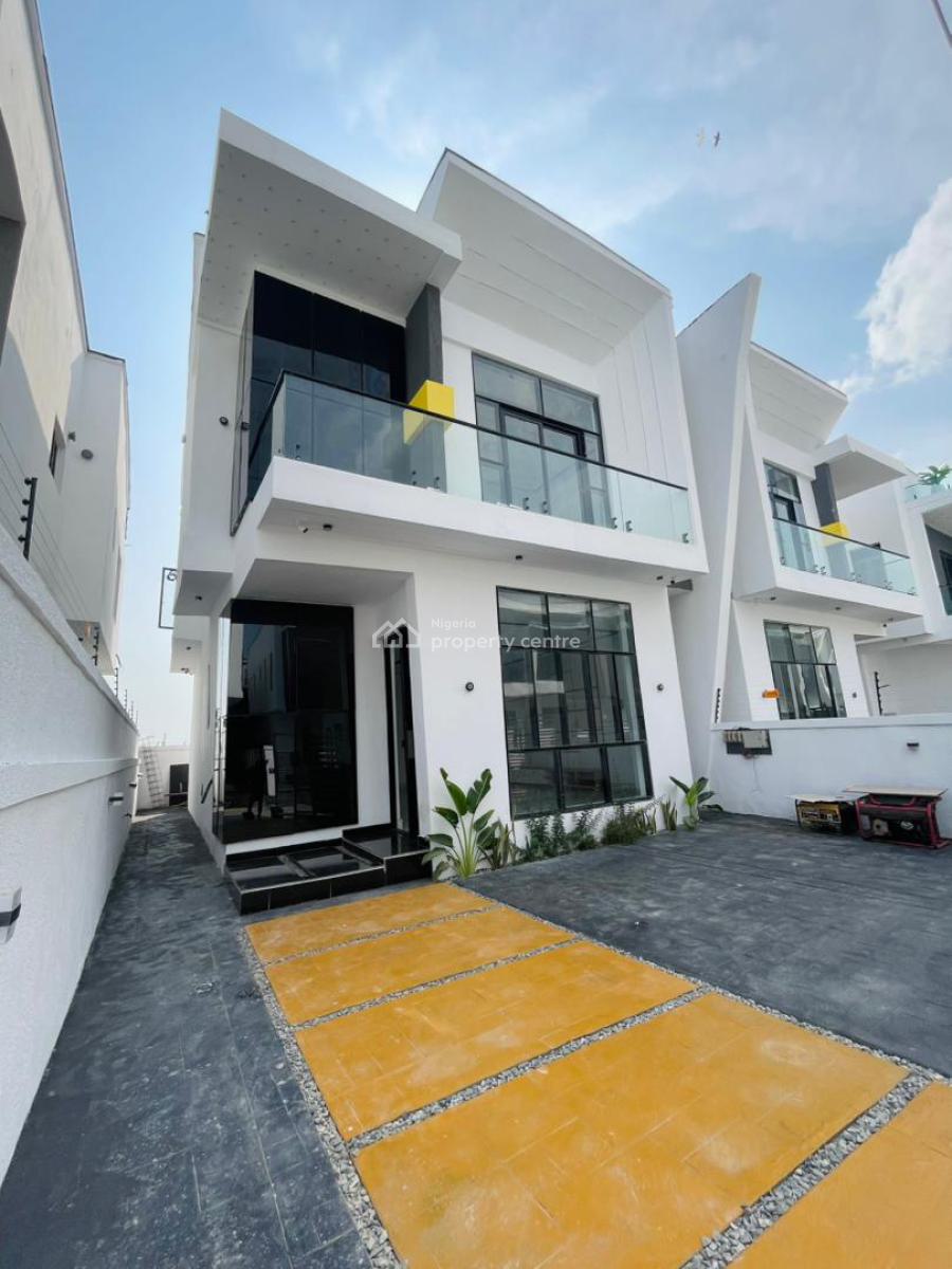 Brand New 4 Bedroom Semi Detached Duplex with Bq, Lekki Palm City, Lekki, Lagos, Semi-detached Duplex for Sale