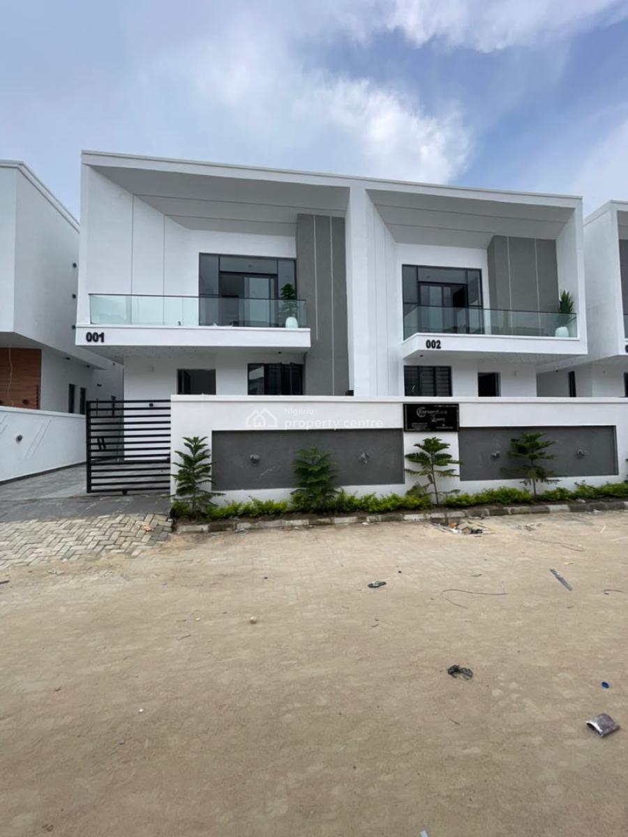 Spacious 4 Bedroom Semi-detached Duplex + Bq, Ajah, Lagos, Semi-detached Duplex for Sale