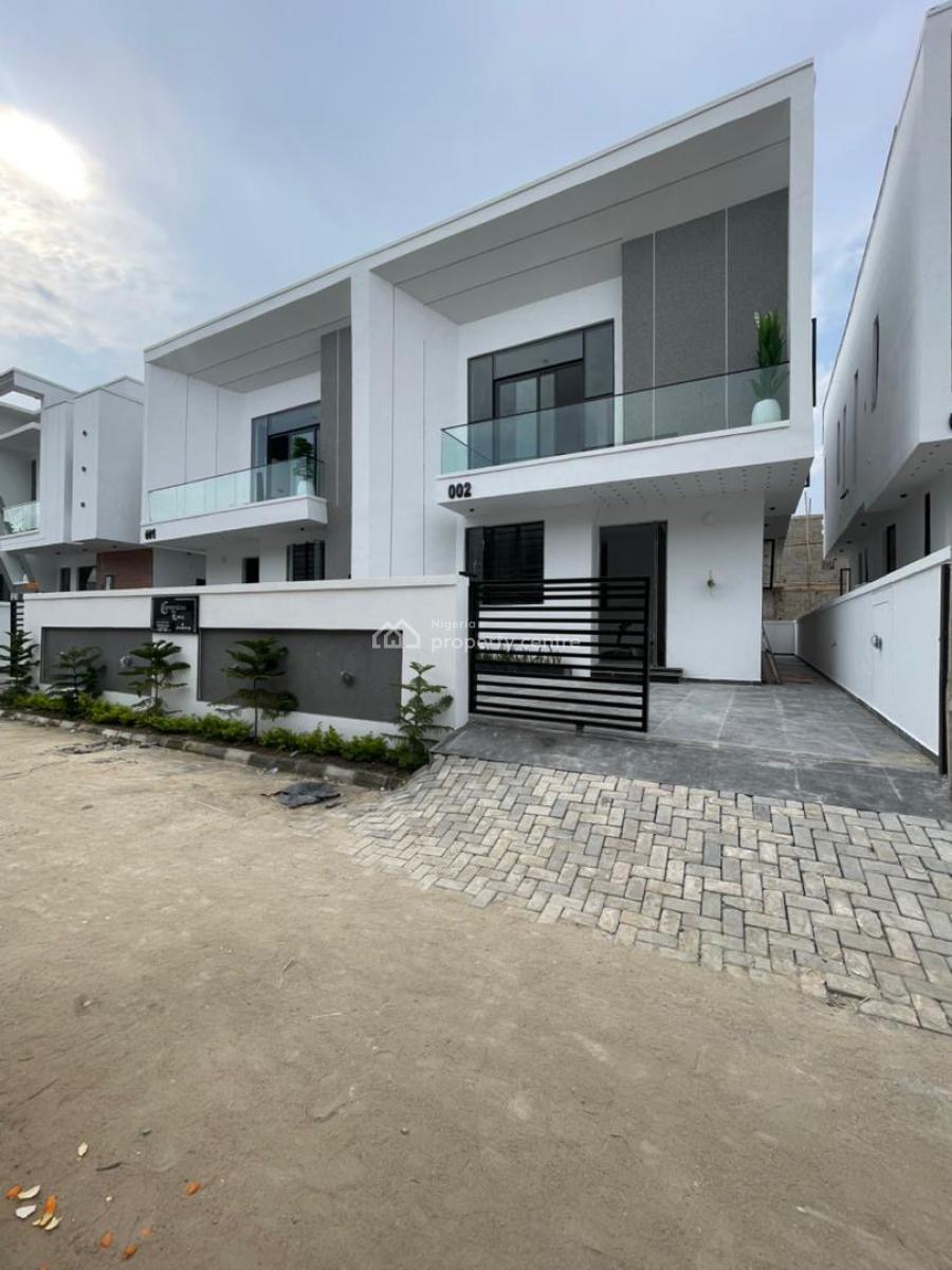 Spacious 4 Bedroom Semi-detached Duplex + Bq, Ajah, Lagos, Semi-detached Duplex for Sale