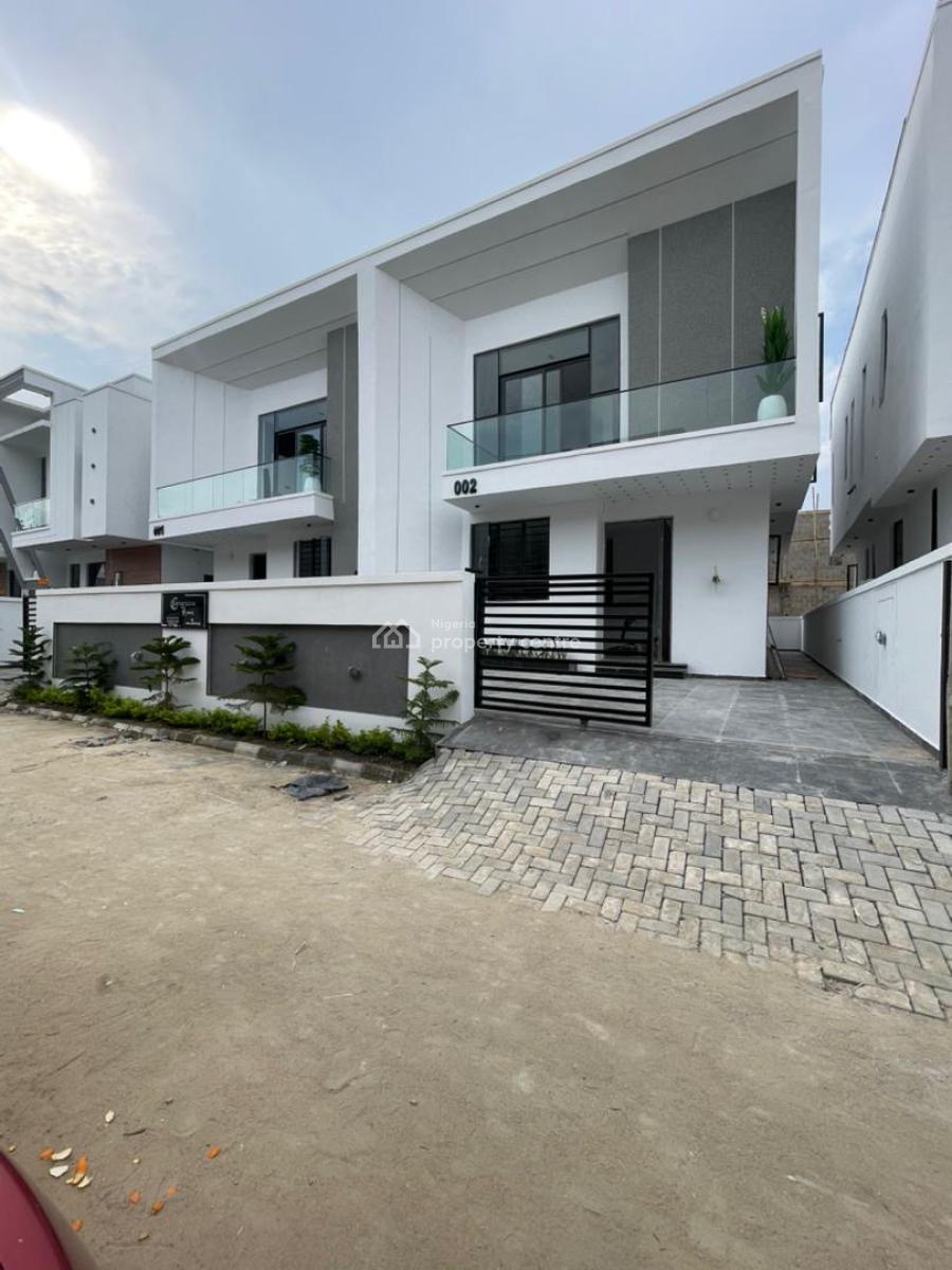 Spacious 4 Bedroom Semi-detached Duplex + Bq, Ajah, Lagos, Semi-detached Duplex for Sale