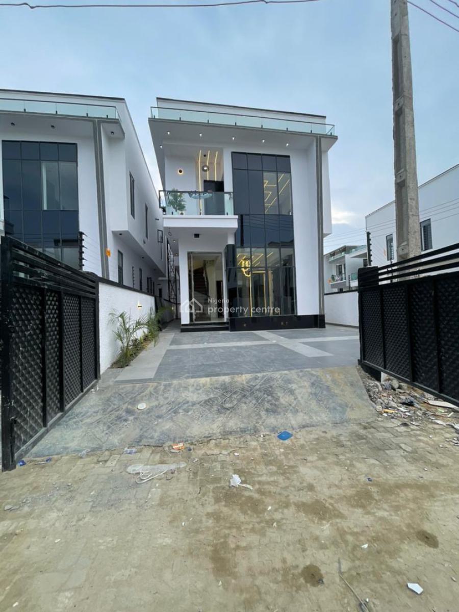 Minimalistic Luxury Finished 4 Bedroom Fully Detached Duplex with Bq, Ajah, Lagos, Detached Duplex for Sale
