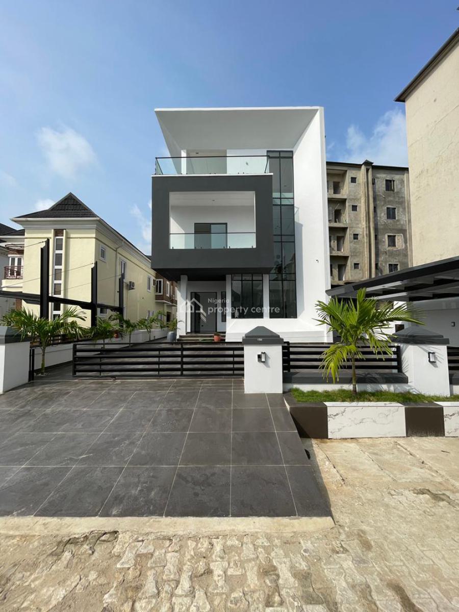 Gigantic 6 Bedroom Detached Duplex with Swimming Pool, Bq, Feautures a Private Cinema, Massive Compound Space, Ikota, Lekki, Lagos, Detached Duplex for Sale